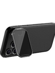 NILLKIN Camshield Prop Series for iPhone 17 Pro Case Clear Black Lens Lid Back Cover by The Case Factory
