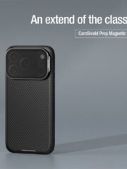 NILLKIN Camshield Prop Magnetic Series for iPhone 17 Pro Case Lens Lid Phone Back Cover by The Case Factory