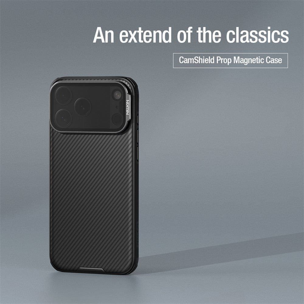 NILLKIN Camshield Prop Magnetic Series for iPhone 17 Pro Max Case Lens Lid Phone Back Cover by The Case Factory