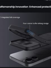 NILLKIN Camshield Pro for iPhone 17 Case Phone Cover with Slider Camera | Compatible with MagSafe by The Case Factory