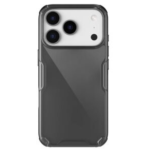 NILLKIN Nature Pro Series For iPhone 17 Pro Case Anti-Scratch Clear Back Cover Grey iPhone 17 Pro by The Case Factory