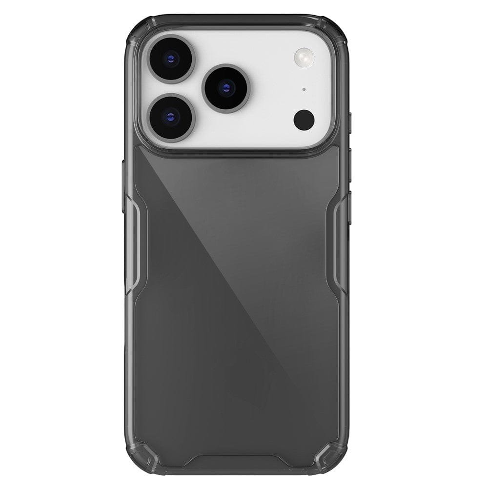 NILLKIN Nature Pro Series For iPhone 17 Pro Case Anti-Scratch Clear Back Cover Grey iPhone 17 Pro by The Case Factory
