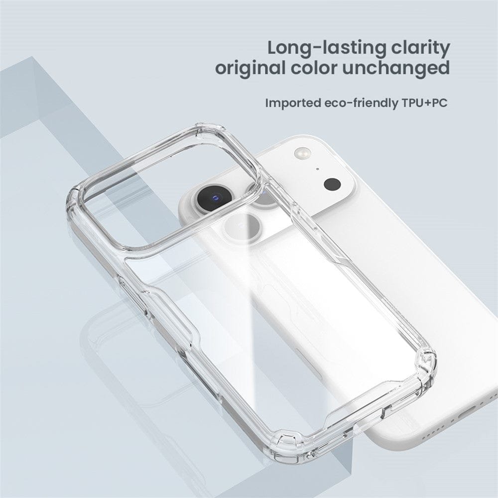 NILLKIN Nature Pro Series For iPhone 17 Pro Case Anti-Scratch Clear Back Cover by The Case Factory