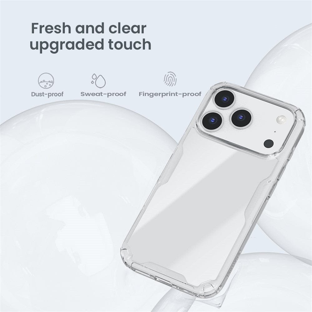 NILLKIN Nature Pro Series For iPhone 17 Pro Case Anti-Scratch Clear Back Cover by The Case Factory
