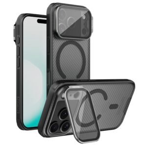 NILLKIN Camshield Prop Magnetic Series for iPhone 17 Pro Case Clear Lens Lid Phone Back Cover As Shown iPhone 17 Pro by The Case Factory