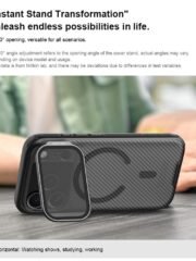 NILLKIN Camshield Prop Magnetic Series for iPhone 17 Pro Case Clear Lens Lid Phone Back Cover by The Case Factory