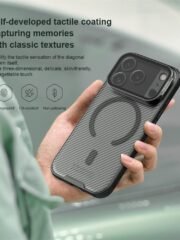 NILLKIN Camshield Prop Magnetic Series for iPhone 17 Pro Case Clear Lens Lid Phone Back Cover by The Case Factory