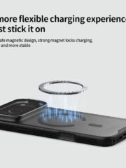 NILLKIN CamShield Prop Magnetic Series For iPhone 17 Pro Max Case Phone Cover with Clear Camera Lid by The Case Factory