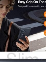 TORRAS Ostand Q3 Spin Series For Samsung Galaxy Z Fold7 Case 360 Degree Rotating Magnetic Kickstand Phone Cover (with 2 Tempered Glass Film Included) by The Case Factory