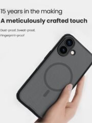 NILLKIN Frosted Shield Pro for iPhone 17 Case Protective Phone Cover | Compatible with MagSafe by The Case Factory