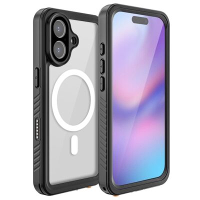 REDPEPPER FS / FM Series For iPhone 17 Clear Case IP68 Waterproof Phone Cover | Compatible with MagSafe As Shown iPhone 17 by The Case Factory