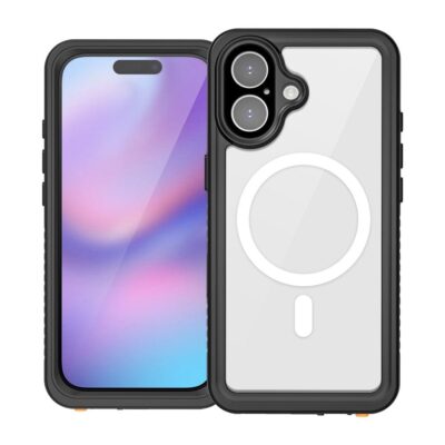 REDPEPPER FS / FM Series For iPhone 17 Clear Case IP68 Waterproof Phone Cover | Compatible with MagSafe by The Case Factory