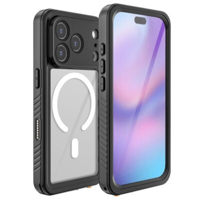 REDPEPPER FS / FM Series For iPhone 17 Pro Clear Case IP68 Waterproof Phone Cover | Compatible with MagSafe As Shown iPhone 17 Pro by The Case Factory