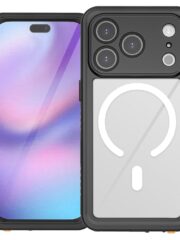 REDPEPPER FS / FM Series For iPhone 17 Pro Clear Case IP68 Waterproof Phone Cover | Compatible with MagSafe by The Case Factory