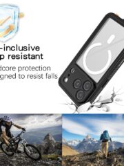 REDPEPPER FS / FM Series For iPhone 17 Pro Clear Case IP68 Waterproof Phone Cover | Compatible with MagSafe by The Case Factory