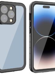 REDPEPPER PRO Series for iPhone 14 Pro IP68 Waterproof Shockproof Clear Phone Case Black iPhone 14 Pro by The Case Factory