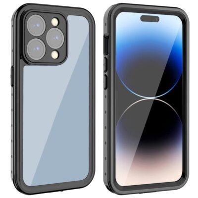 REDPEPPER PRO Series for iPhone 14 Pro IP68 Waterproof Shockproof Clear Phone Case Black iPhone 14 Pro by The Case Factory