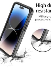 REDPEPPER PRO Series for iPhone 14 Pro IP68 Waterproof Shockproof Clear Phone Case by The Case Factory
