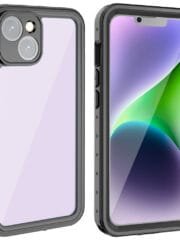 REDPEPPER PRO Series for iPhone 14 Plus IP68 Waterproof Shockproof Clear Phone Case Black iPhone 14 Plus by The Case Factory