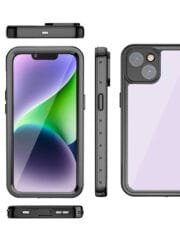 REDPEPPER PRO Series for iPhone 14 Plus IP68 Waterproof Shockproof Clear Phone Case by The Case Factory