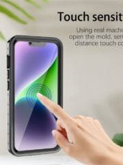 REDPEPPER PRO Series for iPhone 14 Plus IP68 Waterproof Shockproof Clear Phone Case by The Case Factory