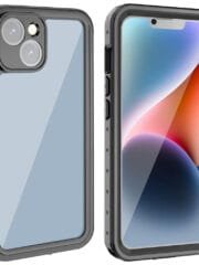 REDPEPPER PRO Series for iPhone 14 IP68 Waterproof Shockproof Clear Phone Case Black iPhone 14 by The Case Factory