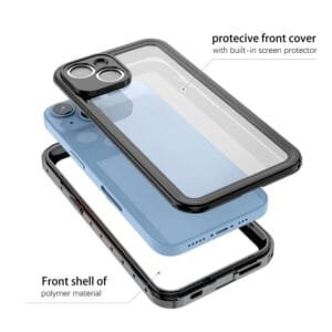 REDPEPPER PRO Series for iPhone 14 IP68 Waterproof Shockproof Clear Phone Case by The Case Factory