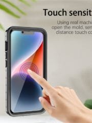 REDPEPPER PRO Series for iPhone 14 IP68 Waterproof Shockproof Clear Phone Case by The Case Factory