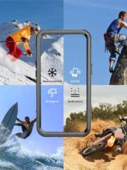 REDPEPPER PRO Series for iPhone 14 IP68 Waterproof Shockproof Clear Phone Case by The Case Factory
