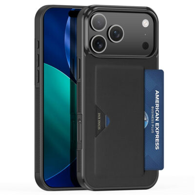 DUX DUCIS Pocard Series For iPhone 17 Pro Max Case Card Holder Leather Phone Cover As Shown iPhone 17 Pro Max by The Case Factory