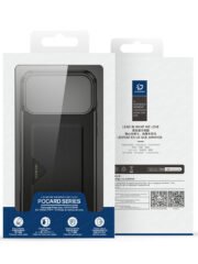 DUX DUCIS Pocard Series For iPhone 17 Pro Max Case Card Holder Leather Phone Cover by The Case Factory