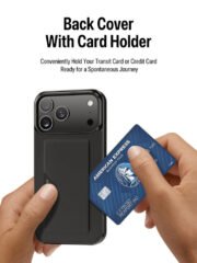 DUX DUCIS Pocard Series For iPhone 17 Pro Max Case Card Holder Leather Phone Cover by The Case Factory