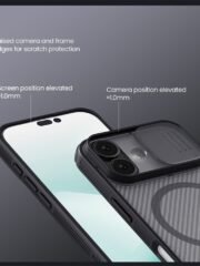 NILLKIN Camshield Pro Magnetic Series For iPhone 17 Case Protective Phone Cover with Camera Slider by The Case Factory