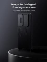 NILLKIN Camshield Pro for Samsung Galaxy S25 FE Case TPU-PC Phone Cover with Slider Camera | Compatible with MagSafe by The Case Factory