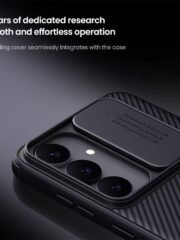 NILLKIN Camshield Pro for Samsung Galaxy S25 FE Case TPU-PC Phone Cover with Slider Camera | Compatible with MagSafe by The Case Factory