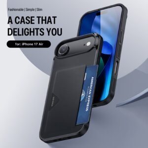 DUX DUCIS Pocard Series For iPhone Air Case Card Holder Leather Phone Cover by The Case Factory