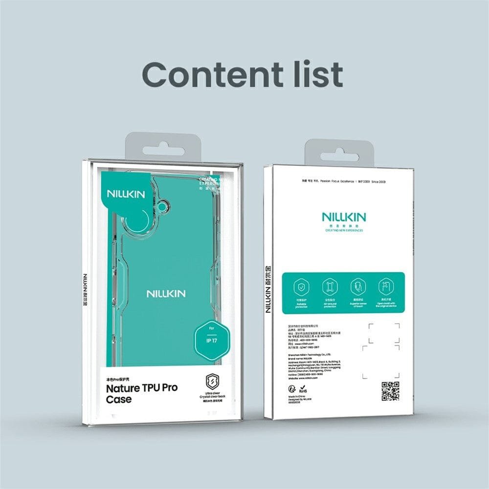 NILLKIN Nature Pro Series For iPhone 17 Case Anti-Scratch Phone Back Cover by The Case Factory