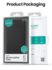NILLKIN Qin Pro Series for iPhone 17 Pro Max Case with Card Slots Leather Phone Cover by The Case Factory