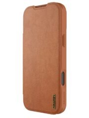 NILLKIN Qin Pro Series for iPhone 17 Pro Case with Card Slots Leather Phone Cover by The Case Factory