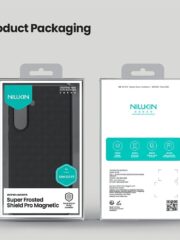 NILLKIN Frosted Shield Pro for Samsung Galaxy S25 FE Case Compatible with MagSafe PC-TPU Phone Cover by The Case Factory