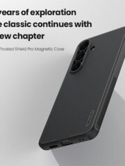 NILLKIN Frosted Shield Pro for Samsung Galaxy S25 FE Case Compatible with MagSafe PC-TPU Phone Cover by The Case Factory