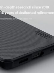NILLKIN Frosted Shield Pro for Samsung Galaxy S25 FE Case Compatible with MagSafe PC-TPU Phone Cover by The Case Factory