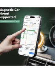 QIALINO For iPhone 17 Pro Detachable Genuine Cow Leather Wallet Case Compatible with MagSafe Phone Cover by The Case Factory