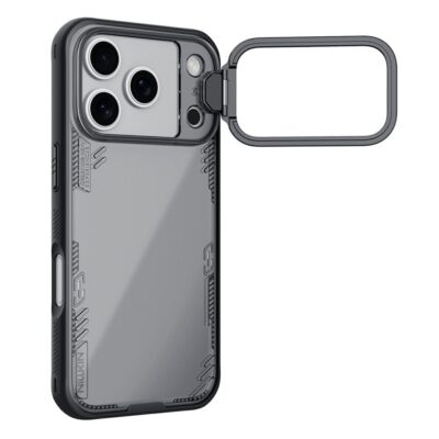 NILLKIN Iceblade CamProp For iPhone 17 Pro Case Clear Lens Lid Kickstand Phone Cover As Shown iPhone 17 Pro by The Case Factory