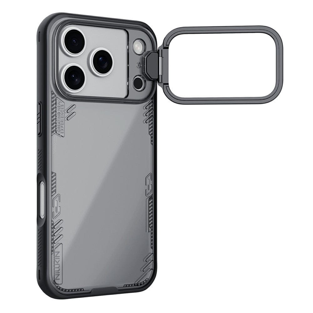 NILLKIN Iceblade CamProp For iPhone 17 Pro Case Clear Lens Lid Kickstand Phone Cover As Shown iPhone 17 Pro by The Case Factory