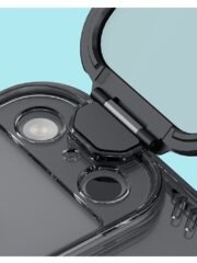 NILLKIN Iceblade CamProp For iPhone 17 Pro Case Clear Lens Lid Kickstand Phone Cover by The Case Factory