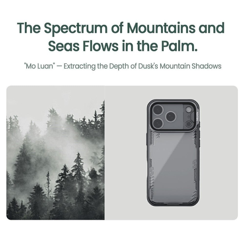 NILLKIN Iceblade CamProp For iPhone 17 Pro Case Clear Lens Lid Kickstand Phone Cover by The Case Factory