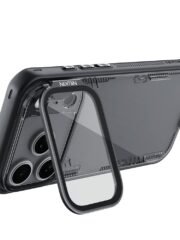 NILLKIN Iceblade CamProp For iPhone 17 Pro Case Clear Lens Lid Kickstand Phone Cover by The Case Factory