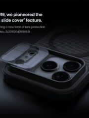 NILLKIN Camshield Pro Magnetic Series For iPhone 17 Pro Max Case Clear Black Phone Cover with Camera Slider by The Case Factory