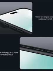 NILLKIN Camshield Pro Series For iPhone Air Case Clear Black Phone Cover with Camera Slider by The Case Factory